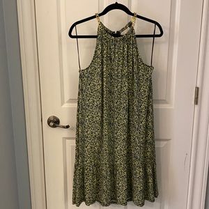 Michael Kors Chain Halter Dress